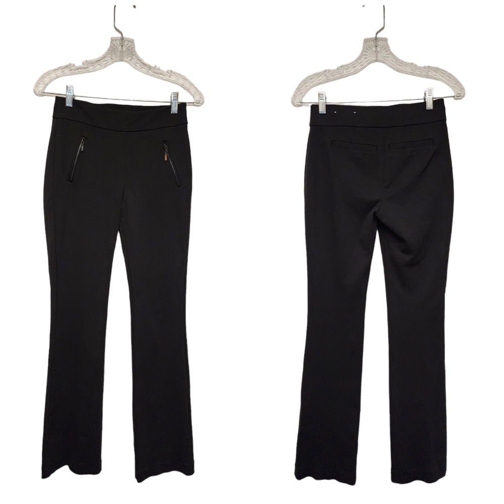 Cato Comtemporary Women’s Black Casual/Workwear Pants Stretch Pull On Size XS